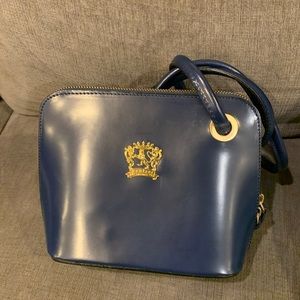 Pratesi Firenze Navy Blue Crossbody/Backpack Bag